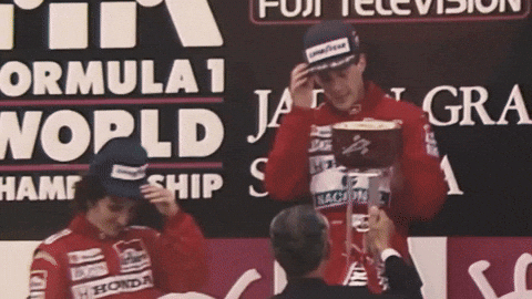 happy honda GIF by Ayrton Senna