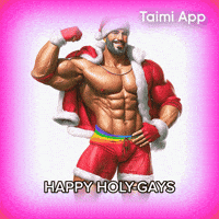 Happy Holidays Gay Christmas GIF by Taimi
