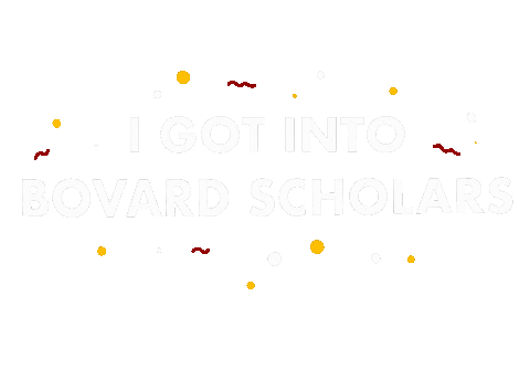 uscbovardscholars giphyupload usc acceptance accepted Sticker