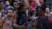 high five lets go GIF by NBA