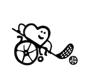 Wheelchair Floorball Sticker by Colliery  CrossFit Ostrava