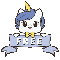 Open Access Giveaway Sticker by Brave Unicorn
