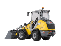 Lift Construction Worker Sticker by Wacker Neuson Group