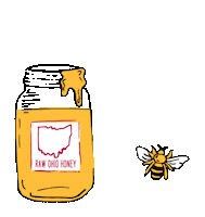 Honey Ohio Sticker by Ohio. Find It Here.