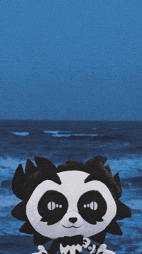 Beach Smile GIF by Endangered Labs