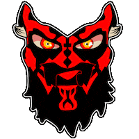 The Force Maul Sticker by BEARDED VILLAINS