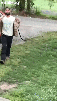 Gas Fill Comes With Complimentary Hose GIF by ViralHog