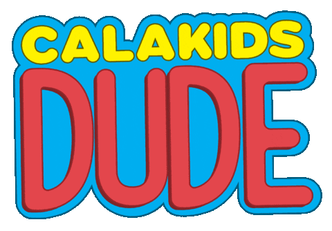 Dude Sticker by Calakids Boutique