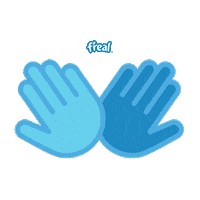 frealmilkshakes friends clap chill highfive Sticker