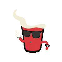 American Party Sticker by RED CUP Burger Club