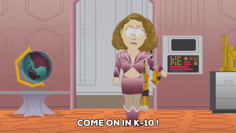 robot assistant GIF by South Park 