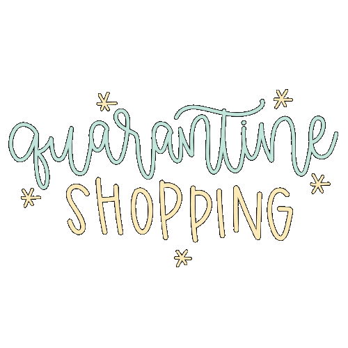 rebeccalanegraphics home shopping shop coronavirus Sticker