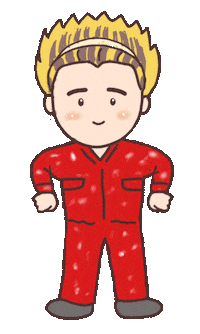 Dance Working Hard Sticker