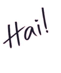 Hai Hello Sticker