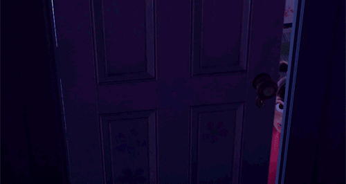 scaring monsters inc GIF