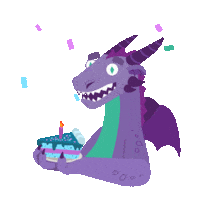 Happy Birthday Party Sticker