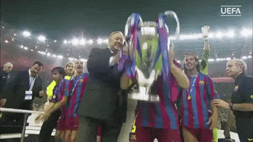 Champions League Football GIF by UEFA