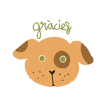 laperaverde cat dog thank you thanks Sticker