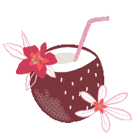 Summer Drink Sticker by DP...AM