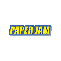 paperjamstore paper jam paperjam we dont know anything paper jam ny Sticker