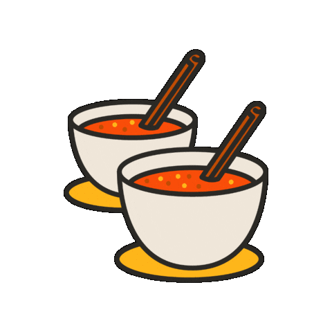 Pumpkin Spice Tea Sticker by Maeve Chocolate