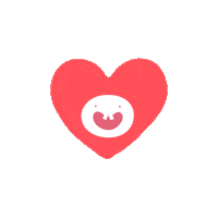 Happy Heart Sticker by Bulbble Inc.