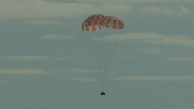 Landing Back To Earth GIF by NASA