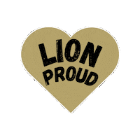 College Lions Sticker by Lindenwood University