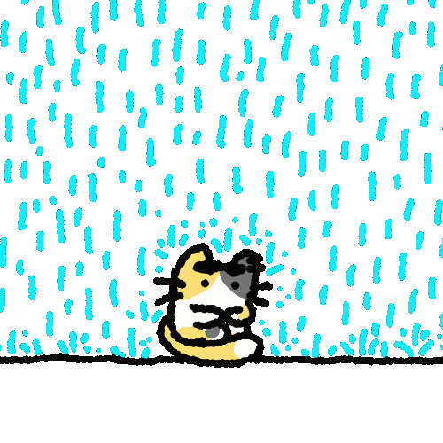 Sad Cat Sticker