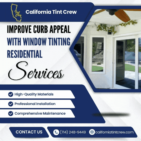 CaliforniaTintCrew giphygifmaker giphyattribution residential window tinting residential window film tint GIF