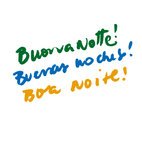 altnabout giphyupload boa noite buenas buona notte Sticker