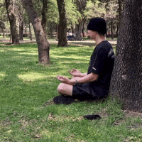 Relax Meditating GIF