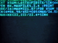fuzzyghost retro 80s vhs error GIF