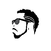 Dj House Sticker by Gene Farris