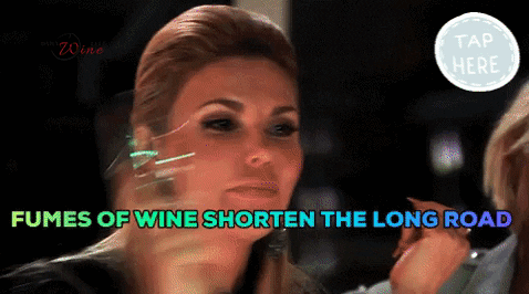 wines wineglass GIF by Gifs Lab
