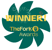 Gold Win Sticker by TheFork