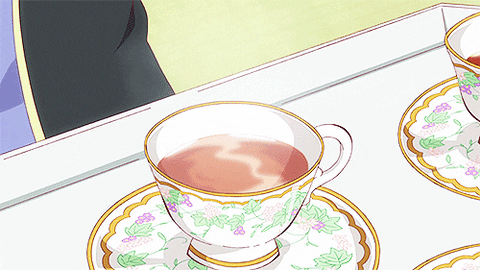 manga tea GIF