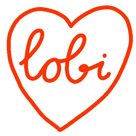 Heart Love Sticker by Bodil Jane