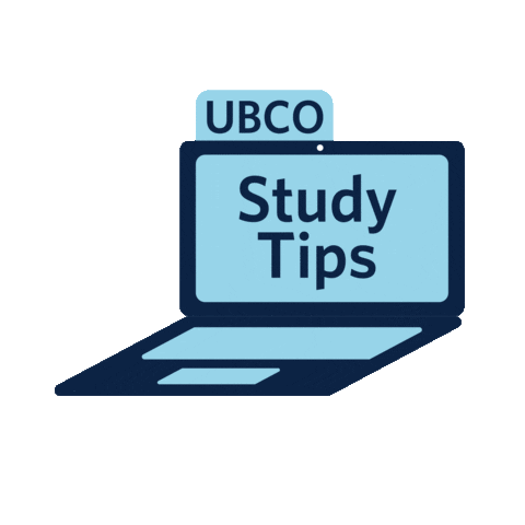 University Studying Sticker by UBC's Okanagan campus