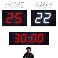 22 Away Sticker