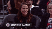 jennifer garner smile GIF by NBA