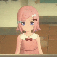 unknownyouth shocked event zzz pink hair GIF