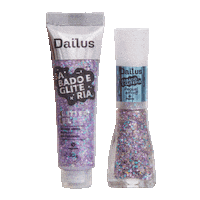 Glitter Nail Sticker by @dailus
