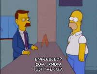 sassy homer simpson GIF