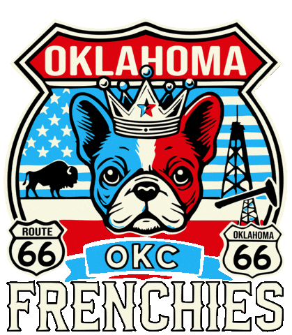 French Bulldog Sticker by OKC Frenchies