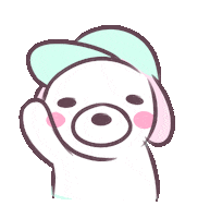 happy dog Sticker by pnkemoji