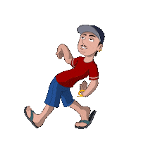 p4olodiego walking p4olodiego walk cicle pinta natalense Sticker