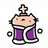 Cat King GIF