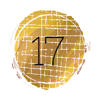 Christmas Gold Sticker