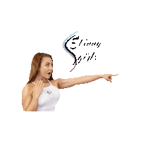 SkinnyGirls cz skinnygirls skinnygirlscz Sticker